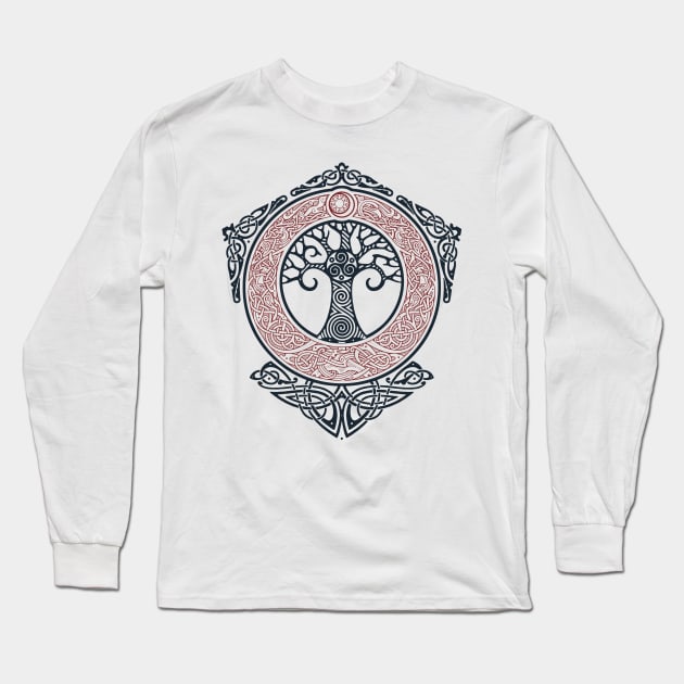 YGGDRASIL Long Sleeve T-Shirt by RAIDHO